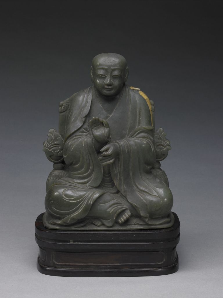 碧玉十八罗汉-嘠礼嘠尊者之正面